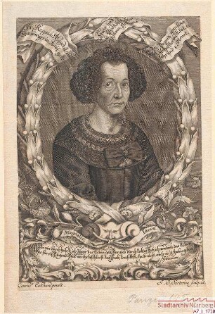 Regina Magdalena Limburger, kaiserlich gekrönte Dichterin und Mitglied des Pegnesischen Blumenordens