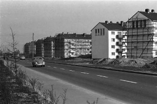 Wohnungsbau der Volkswohnung GmbH in der Pulverhausstraße.