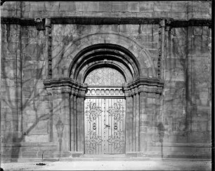 Pforzheim Schlosskirche Sankt Michael Hauptportal