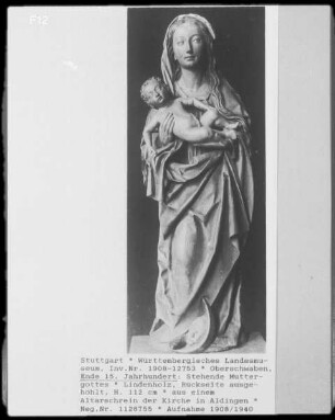 Stehende Muttergottes