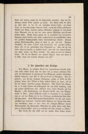 239-247, 2. Der Hauslehrer und Prediger