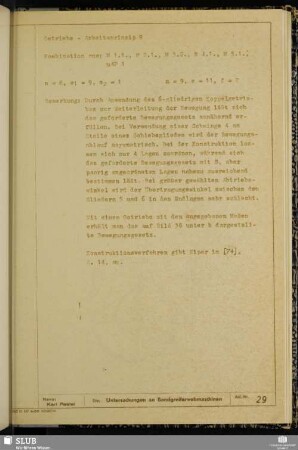Anlage 29 Getriebe - Arbeitsprinzip 9
