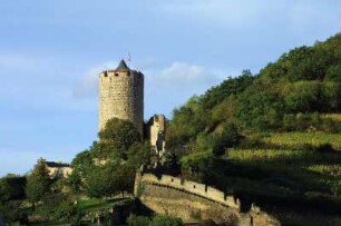 Frankreich. Alsace. Haut Rhin. Kaysersberg. Kaiserburg