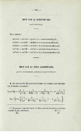 Note sur question 220.