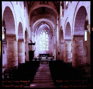 Romainmôtier: Innenraum des Münsters