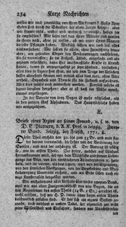Briefe eines Arztes an seinen Freund. Bd.2.