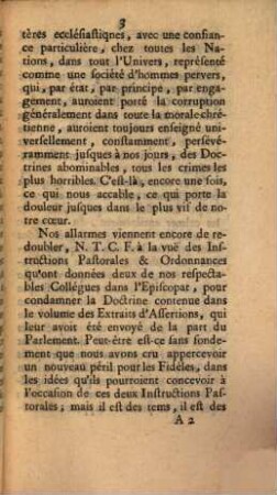 Lettre Pastorale de Monseigneur l'Eveque de Langres, au Clergé et Régulier de son Diocése