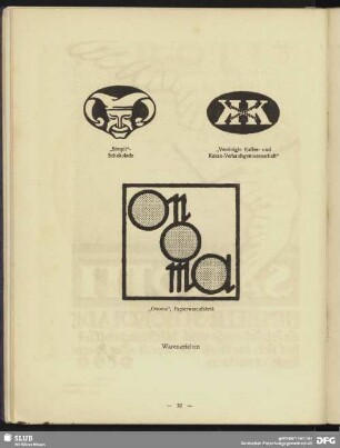 "Onoma" Papierwarenfabrik