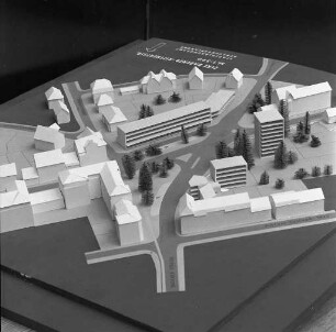 Bebauungsplan des Stadtplanungsamts für den Planbereich "Badener Straße und Rittnertstraße" in Durlach.