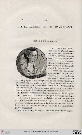 2. Pér. 1.1869: Les collectionneurs de l'ancienne France, [1] : notes d'un amateur
