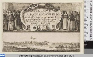 Amoenissimae aliquot locorum [...] effigies, Titelblatt