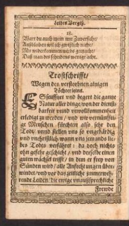 Trostschrifft