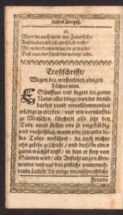Trostschrifft