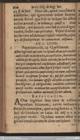 Ad L.LXXVII. Papinianus lib. 28. Quaestionum