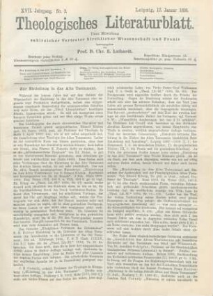 25-29 Zur Einleitung in das Alte Testament