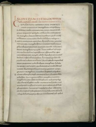 Praefatio in evangelicas harmonias