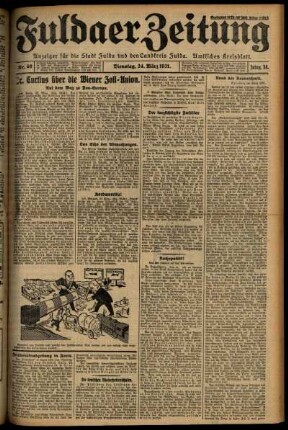Ausgabe vom Dienstag, den 24. März 1931.