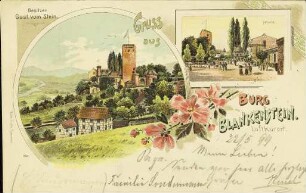 Gruss aus Burg Blankenstein. Luftkurort.