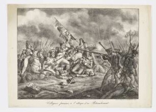 Voltigeurs français, à l’attaque d’un retranchement