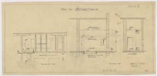 [Grundriss, Schnitte]