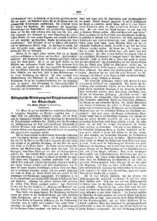 Pädagogische Würdigung des Disziplinarmittels der Körperstrafe : (Fortsetzung)