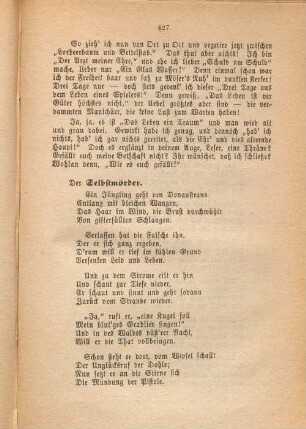Der Selbstmörder.