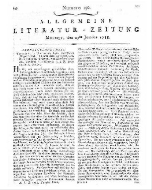 Archiv für Rossärzte und Pferdeliebhaber / [hrsg. von Johann David Busch und Heinrich Daum]. - Marburg : Akad. Buchhandlung Bd. 1. - 1788