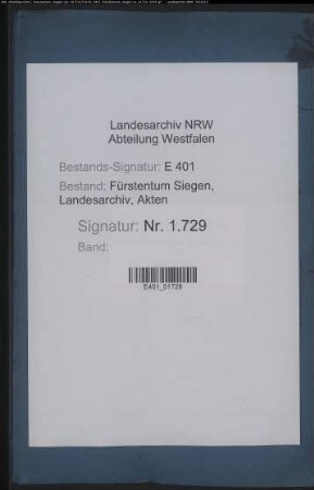 Suppliken von Eingesessenen und von der Gemeinde zu Afholderbach