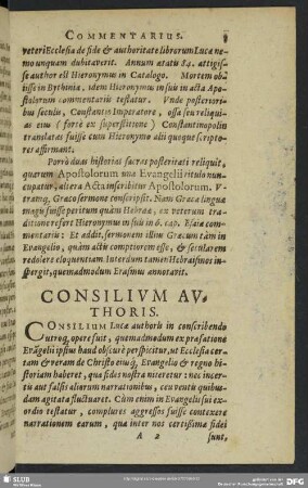 Consilium Authoris