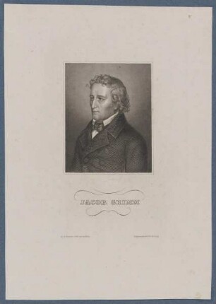 Bildnis des Jacob Grimm