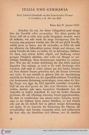 Italia und Germania