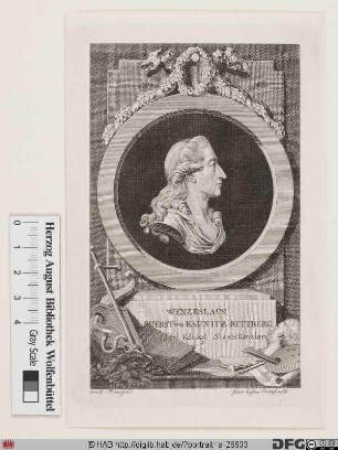 Bildnis Wenzel Anton Kaunitz von (-Rietberg) (1764 Fürst)