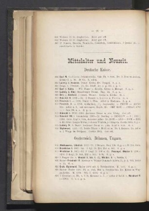 Mittelalter und Neuzeit