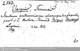 Consilia et responsa 0442