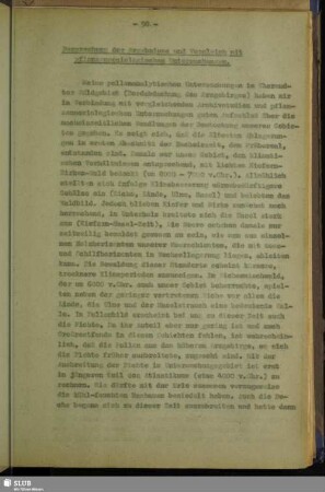 Besprechung der Ergebnisse und Vergleich mit pflanzensoziologischen Untersuchungen