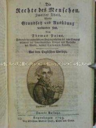 Streitschrift über die Menschnrechte. 2. Teil