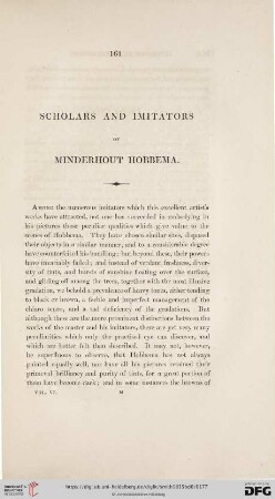 Scholars and Imitators of Minderhout Hobbema