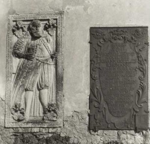Grabstein des Georg von Nostiz (13.03.1566-18.01.1619)