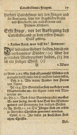 Catechismus-Fragen