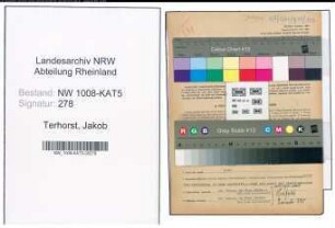 Entnazifizierung Jakob Terhorst , geb. 29.12.1919 ()