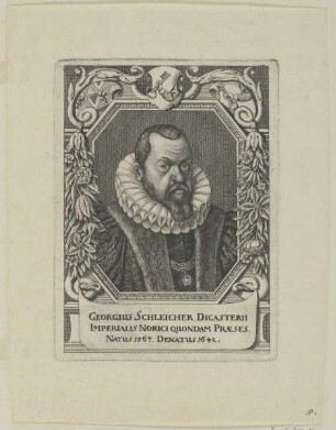 Bildnis des Georgius Schleicher