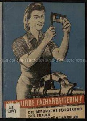 Broschüre zum Berufswahl von Frauen