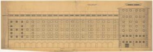 Chemische Fabrik, Luban: Schwefelsäure-Fabrik, Kammerhaus, Ansicht 1:50