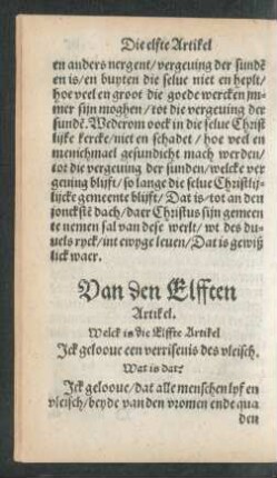Van den Elfften Artikel.