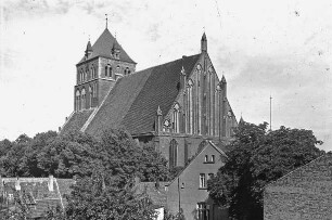 Greifswald, St. Marien, von Südosten
