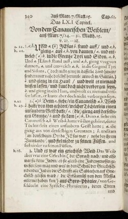 Das LXI. Capitel. - Das LXV. Capitel.