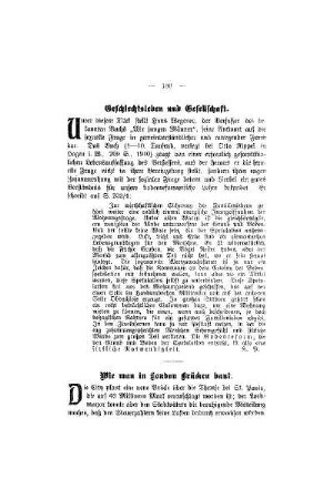 Geschlechtsleben und Gesellschaft