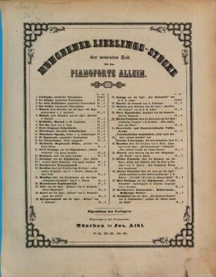 Kleine Fantaisie über die Barcarole aus der Oper Katharina Cornaro von Fr. Lachner : für d. Pianoforte