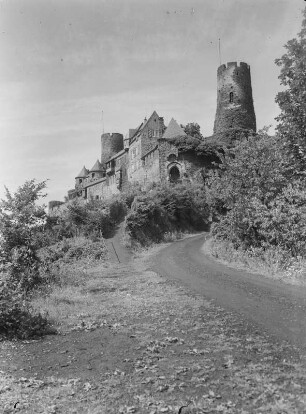 Burg Thurant : Alken. Blick zur Burg Thurant
