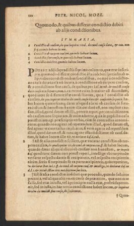Quomodo, & quibus differat condictio debiti ab aliis condictionibus.